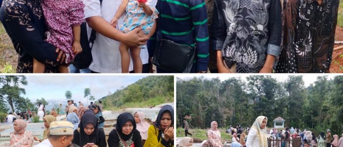 Balik Kampung, HM dan Keluarga bersama Warga Desa Kampung Sungai Deras-Desa Baru Sungai Deras Kerinci Ziarah Makam Besamo 