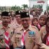 HUT Pramuka ke-58, Maulana Ziarah ke Makam Pahlawan