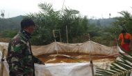 Permalink ke Antisipasi Kebakaran Lahan, Tim Terpadu Karhutla Desa Bukit Suban Buat Embung Penampung Air