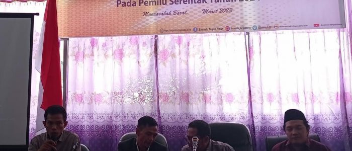 Rakor Publikasi dan Dokumentasi Pengawasan Pumutahiran Data Pemilih Bawaslu Kabupaten Tanjab Timur Dirangkai dengan Penyusunan Daftar Pemilih