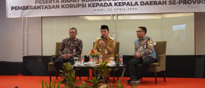 Gubernur Al Haris: Pemprov Jambi dan Kabupaten/Kota Butuh Pembinaan KPK