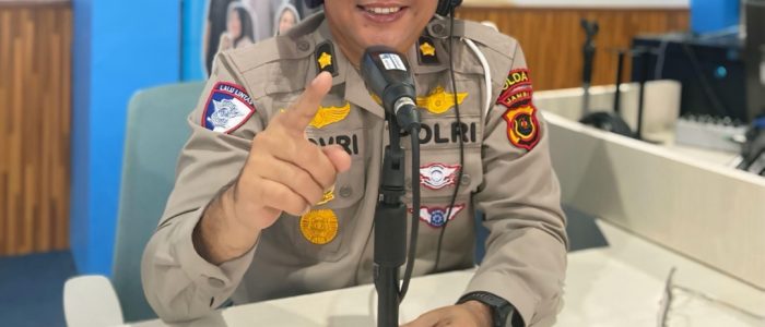 Lewat ‘Polantas Menyapa’, Ditlantas Polda Jambi Gencarkan Sosialisasi SE Gubernur Jambi No 16 Tahun 2025