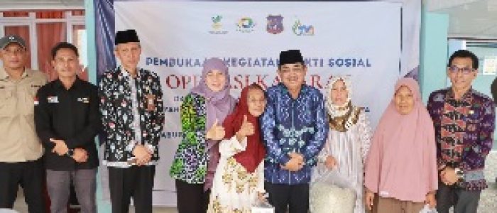 Bupati Anwar Sadat Resmikan Operasi Katarak Gratis dan Salurkan Bantuan ATENSI untuk Warga Rentan