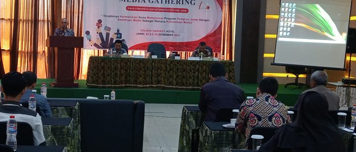Media Gathering Diskominfo Provinsi Jambi Resmi Dibuka. Amirzan : Mempererat Silaturahmi