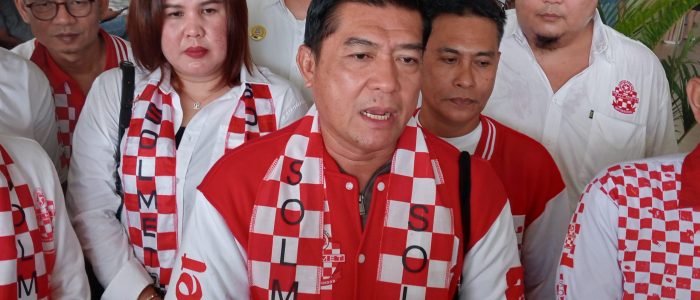 Kedatangan Ketua Umum Solmet Silfester Matutina Disambut Hangat Ketua DPW Solmet Jambi Liliana